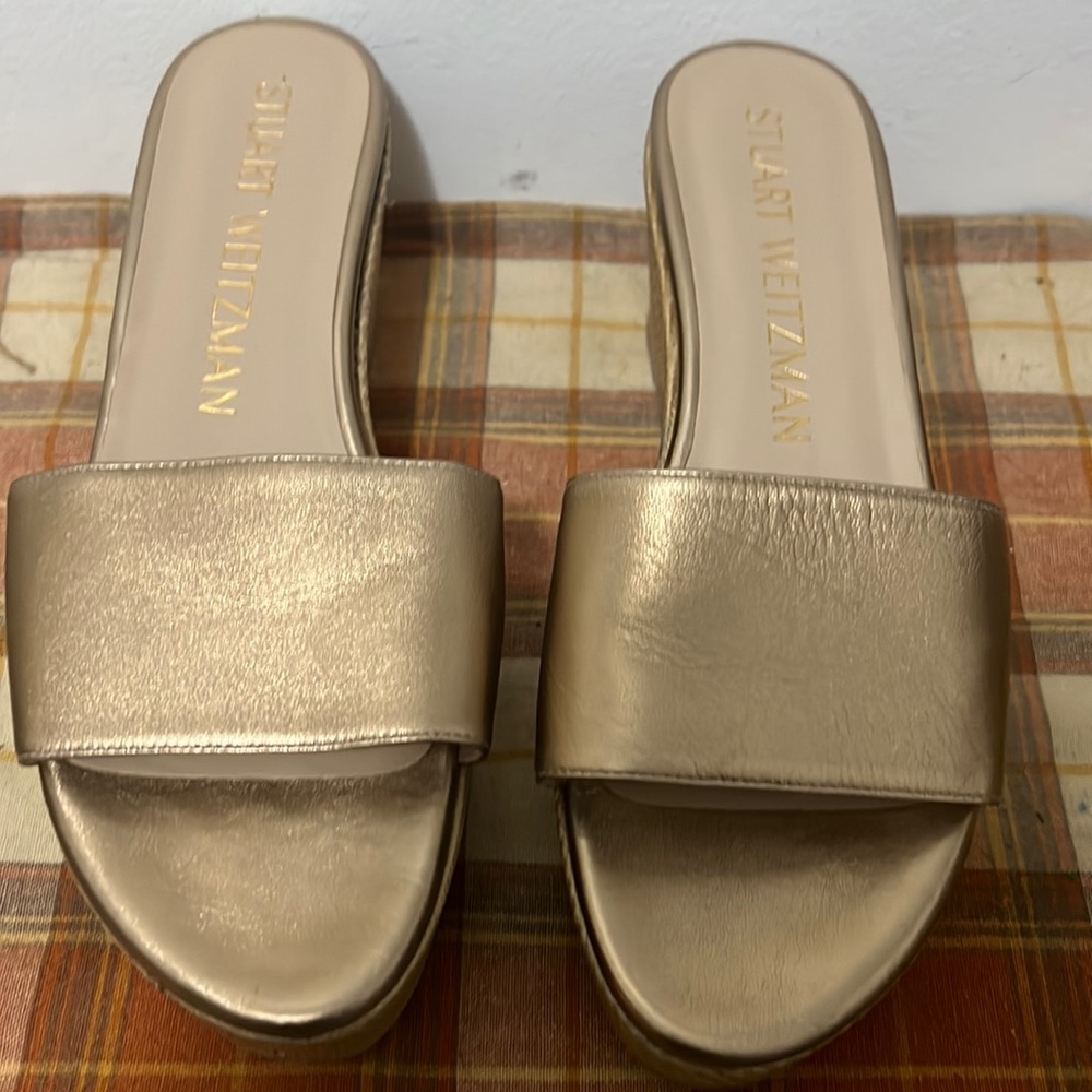 Stuart Weitzman wedge sandals